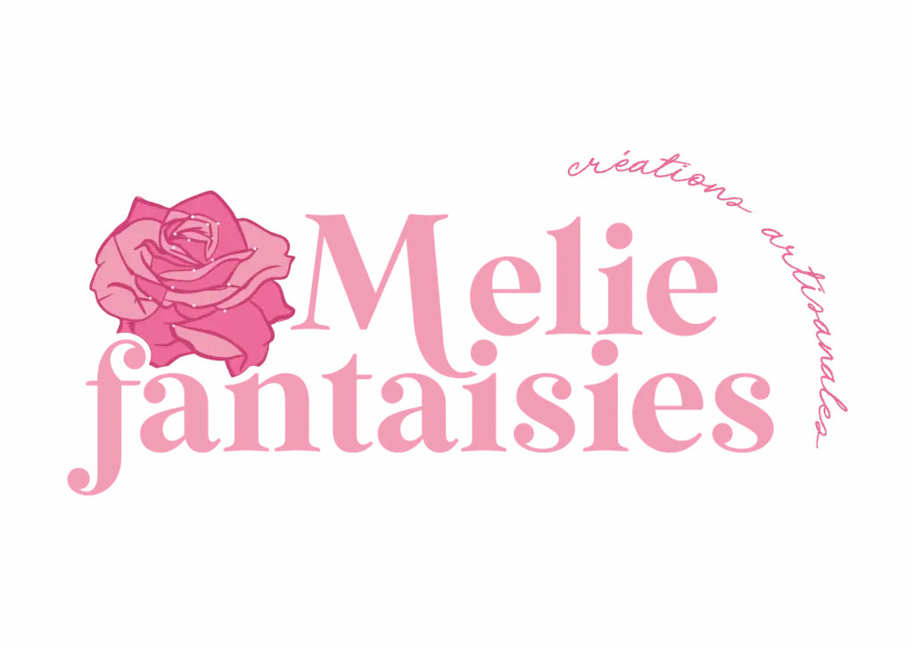 Logo Mélie Fantaisies, créations artisanales de bijoux fantaisie faits main