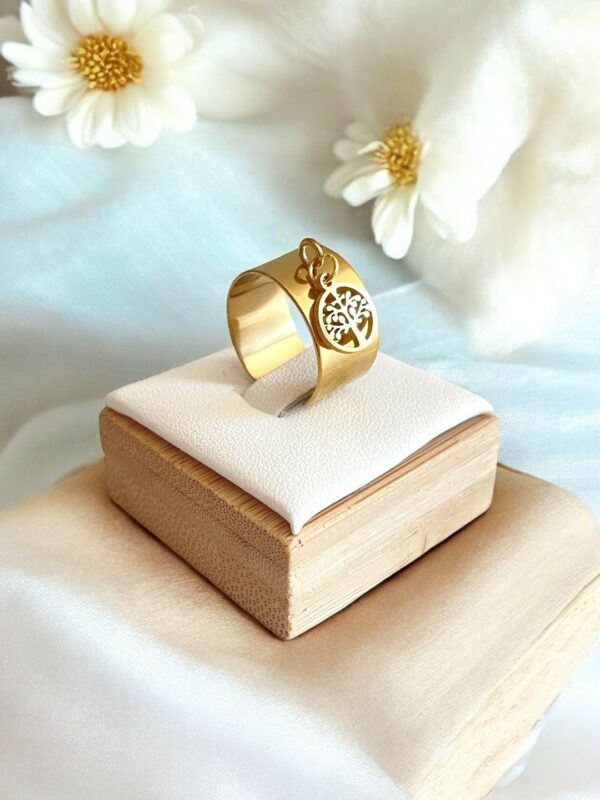 Bague Théa dorée-Meliefantaisies