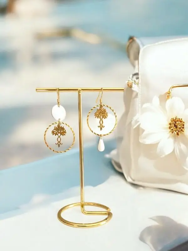 Boucles d'oreilles Agatha