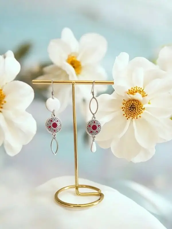 Boucles d'oreilles Angélique-Meliefantaisies