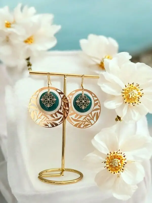 Boucles d'oreilles Daisy-Meliefantaisies