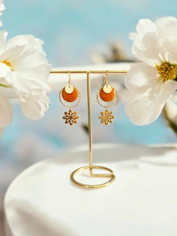 Boucles d'oreilles Flora-Meliefantaisies