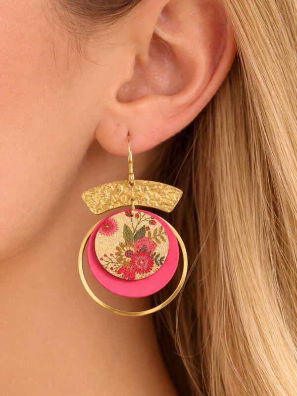 Boucles d'oreilles Flori