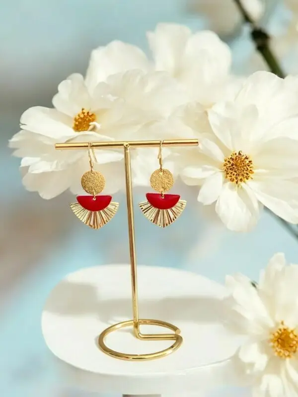 Boucles d'oreilles Garance-Meliefantaisies