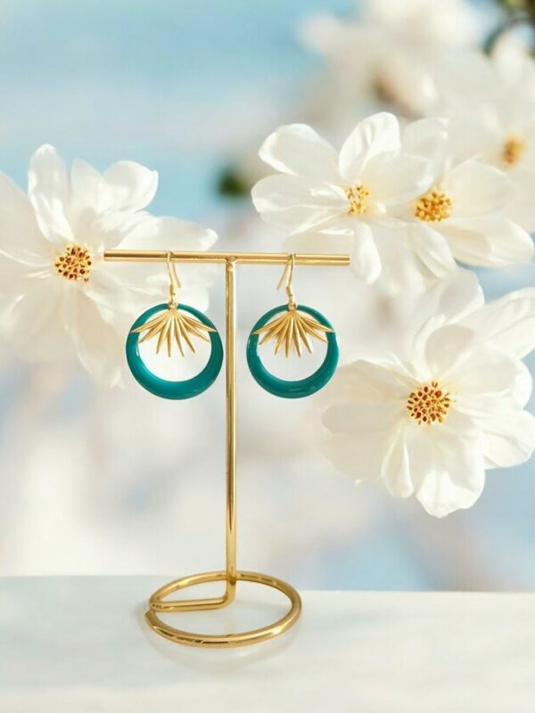 Boucles d'oreilles Jade-Meliefantaisies