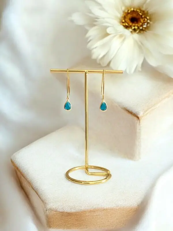 Boucles d'oreilles Lili Marine-Meliefantaisies