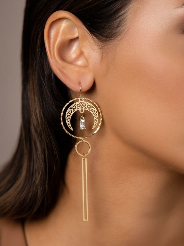 Boucles d'oreilles Luna