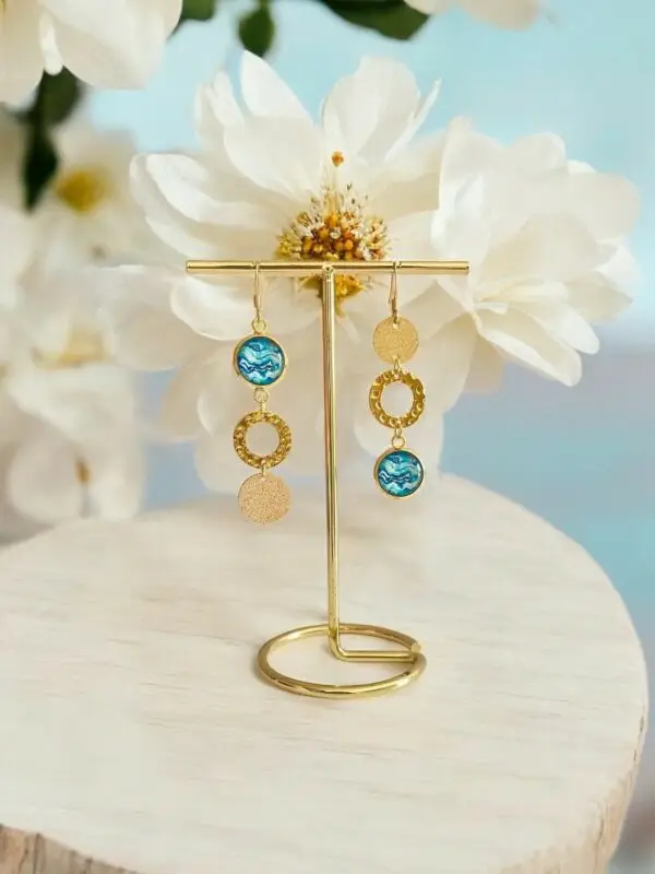 Boucles d'oreilles Océane-Meliefantaisies