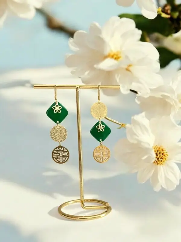 Boucles d'oreilles Oliviane-Meliefantaisies