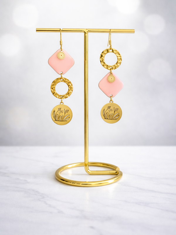 Boucles d'oreilles Rosalie