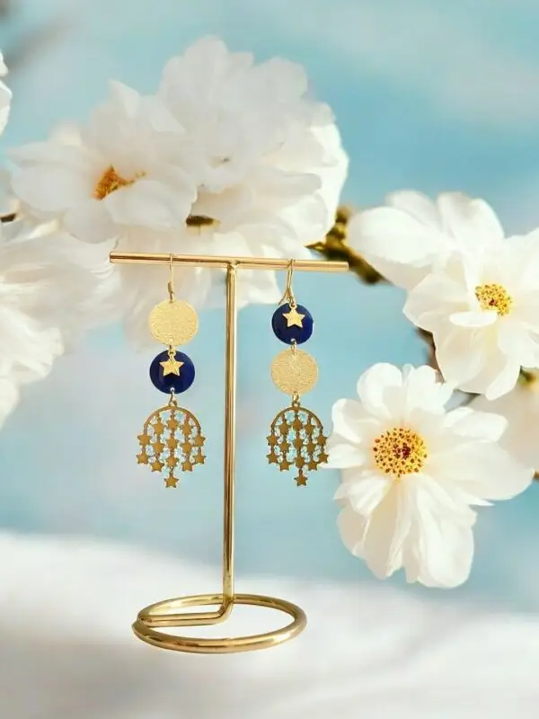 Boucles d'oreilles Stella-Meliefantaisies