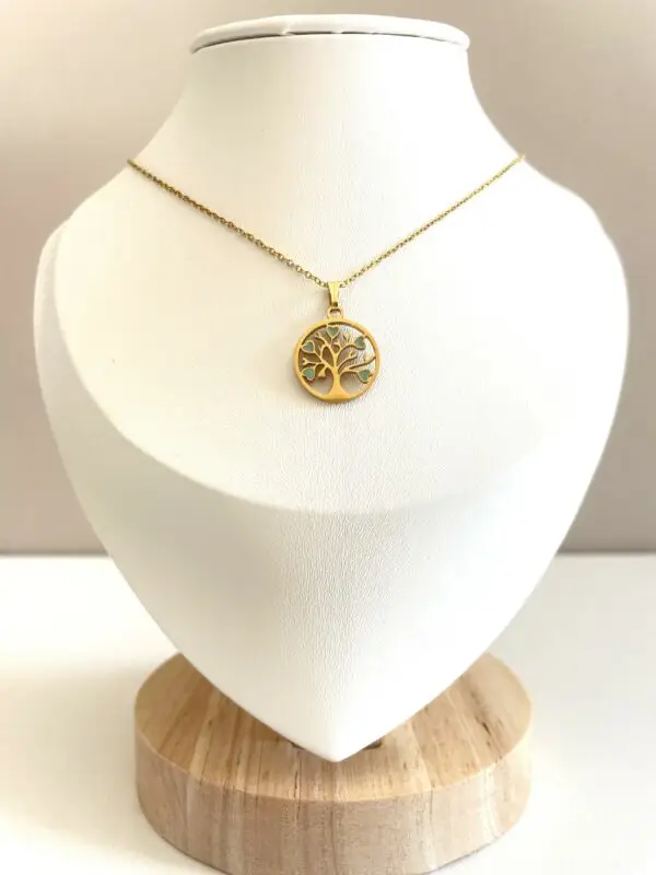 Collier Eva bleu - Meliefantaisies