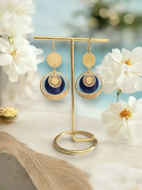 Boucles d'oreilles Augustine - Meliefantaisies