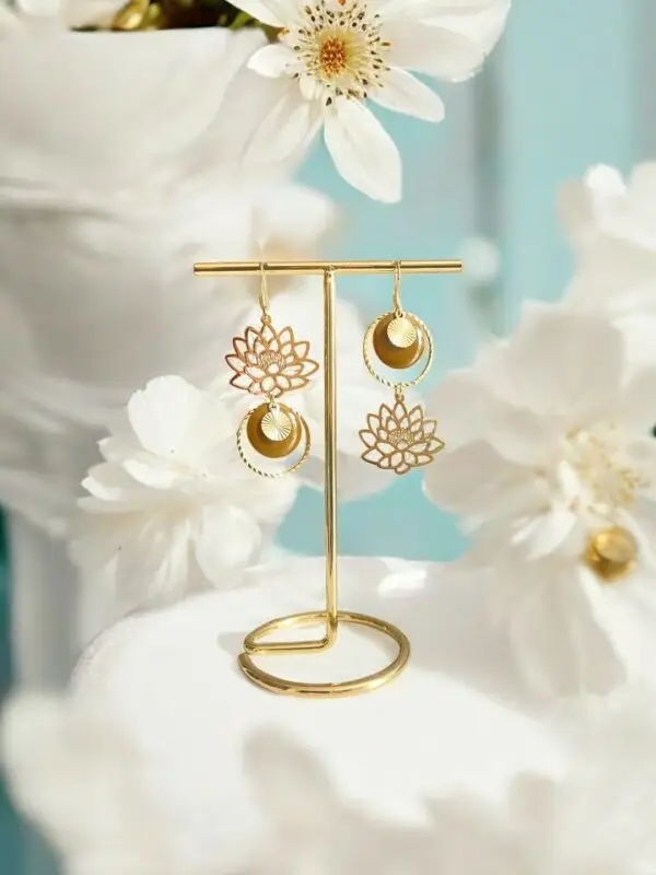 Boucles d'oreilles Sérénity-Meliefantaisies