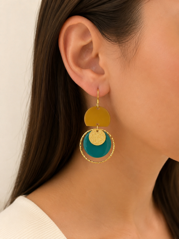Boucles d'oreilles Jade